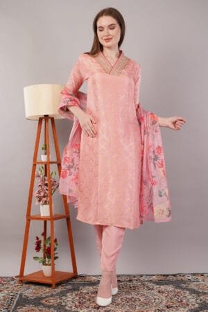 Women Forever Suit set with Printed dupatta